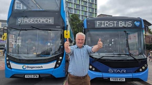 As part of the bus improvement plan, passengers will be able to travel on buses for free every weekend in September.