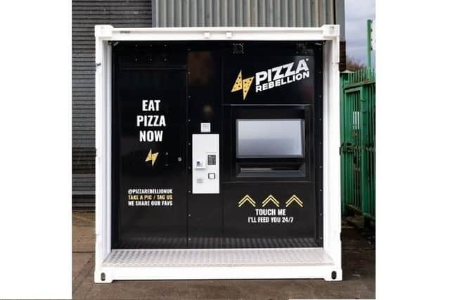 A pizza vending machine similar to one that could be installed in at the D-Day Story museum car park in Southsea