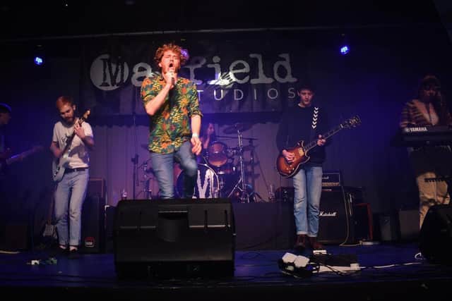 The Farrago's debut gig at The Gaiety Bar, Southsea in 2019. Picture by Steve Spurgin