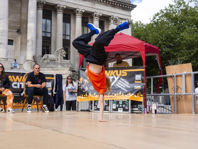 Funk Format Hip Hop Festival at Guildhall in Portsmouth.
