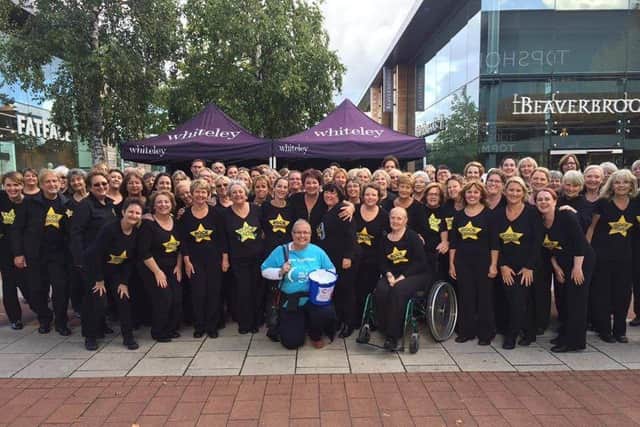 Ness Hillary with Rock Choir