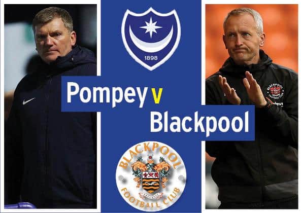 Pompey will once again be without manager Kenny Jackett for the visit of Neil Critchley's side