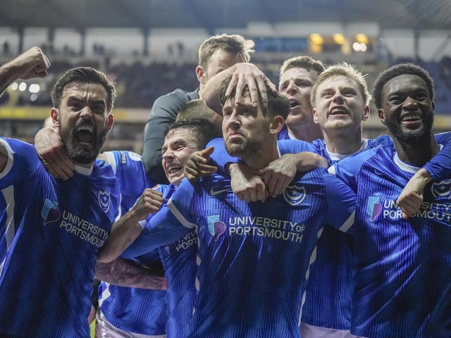 Pompey 1,485 travelling fans were in full voice in their third away game on the spin at Oxford last night.