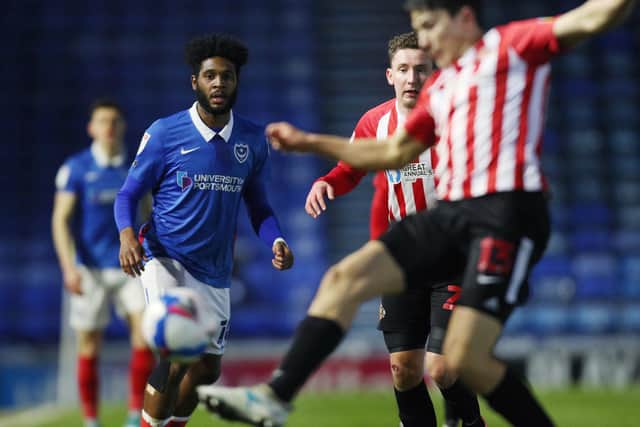 Ellis Harrison sustained a season-ending knee injury last month - yet remarkably carried on for another three games, including the 2-0 loss to Sunderland. Picture: Joe Pepler