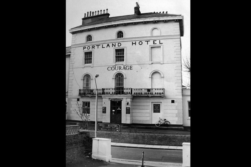 The Portland Hotel when it was in use as. It has had several makeovers since.