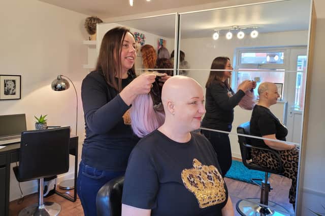 Rachael Shaw, coined the ‘wig lady’ by friends and family, has decided to take the leap of faith and open her own wig business - Fix My Crown - alongside her sister, Helen Sumbler.