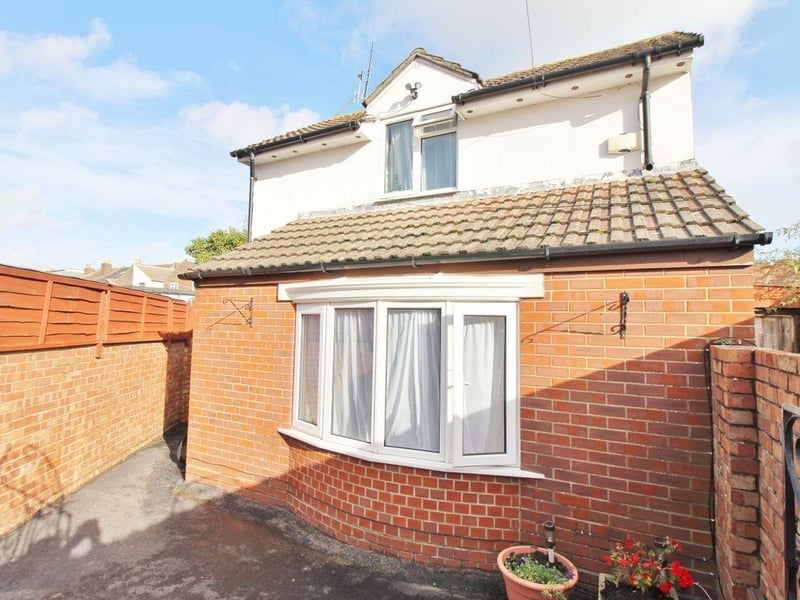 This detached house in Copnor has the option of either two bedrooms or two reception rooms. Downstairs there is a living room, kitchen with a utility room, bathroom additional reception room currently used as a bedroom and a garden. Upstairs there is a bedroom a shower room. The property is on the market with Jeffries & Dibbens Estate Agents/Zoopla priced at £279,995.