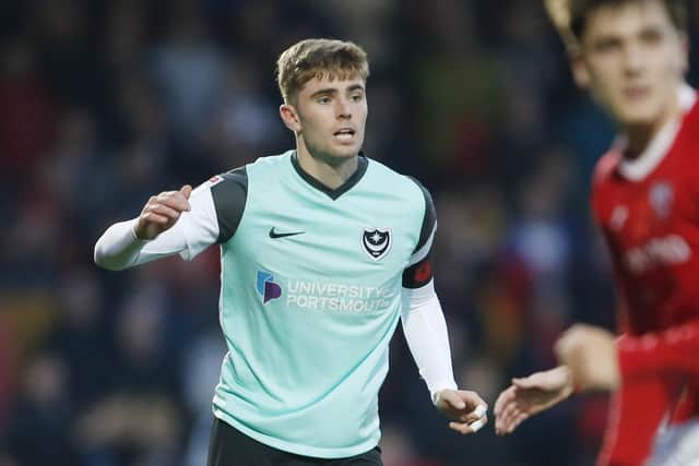 Zak Swanson picked up a knee injury against Morecambe last weekend