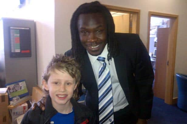 Harry Jewitt-White with Linvoy Primus