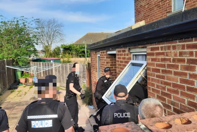 Two warrants have been conducted in Fareham.