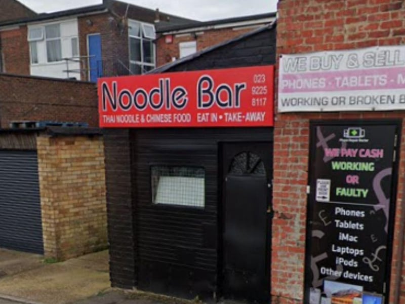 Noodle Bar at 115 London Road, Waterlooville was given a hygiene rating of 5 by the Food Standards Agency after an assessment on March 15.