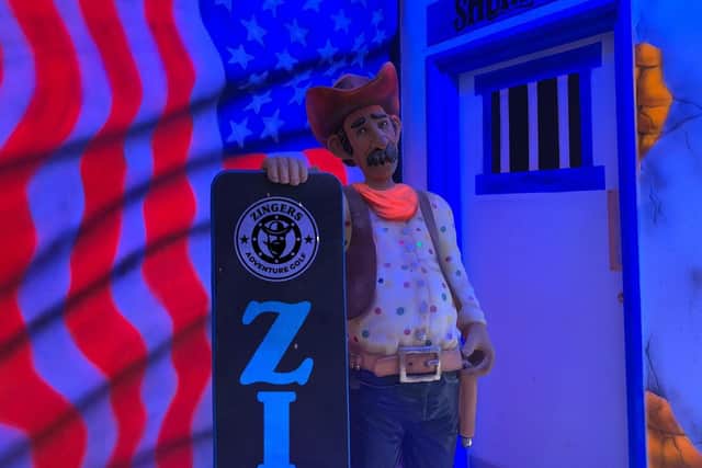 The golf course is set to reopen after a huge refit. 
Picture credit: Zingers Adventure Golf