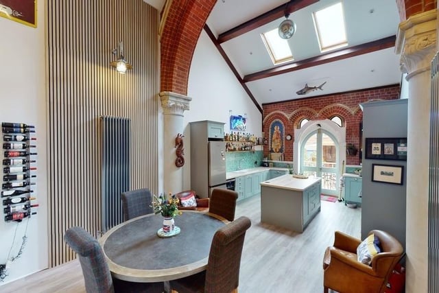 This three-bedroom home in Southsea and former Royal Marines Garrison Church is on the market for £650,000