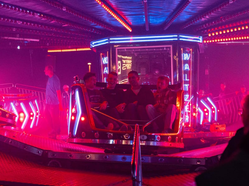 HMS Sultan fairground rides