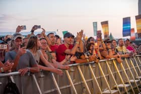 Victorious Festival - The crowd enjoying  Plan B on The Common Stage. Picture: Vernon Nash (250819-100)