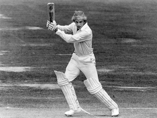 David Gower pictured during his playing days