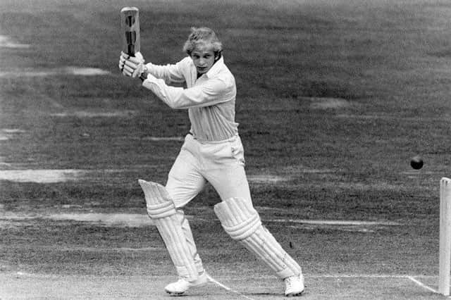 David Gower pictured during his playing days