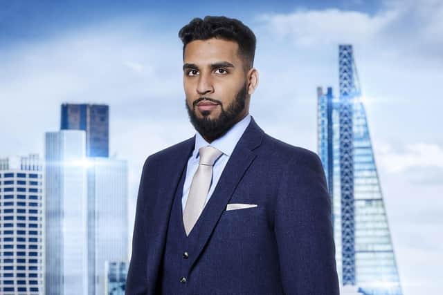 Sohail Chowdhary, one of the new candidates for this year's BBC One contest, The Apprentice