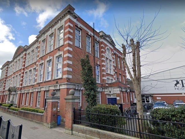 Priory School, Portsmouth, has a Progress 8 score of -0.55 which is well below average. In the 2023/24 school year, it had a high overall absence rate of 11.1%.