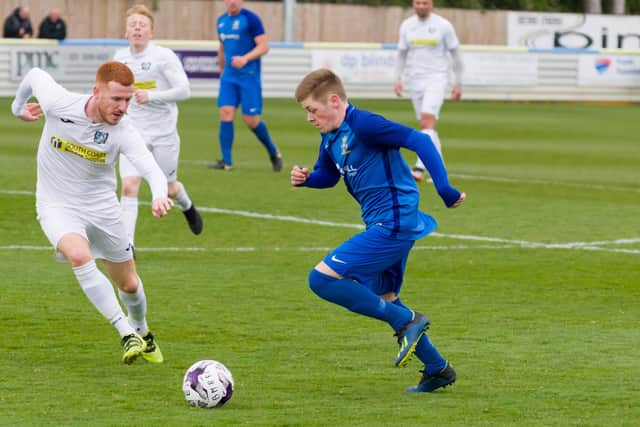Callum Dart, right, has been released by Baffins. Picture: Duncan Shepherd