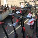 E Scooters sized. Image: Hampshire Constabulary
