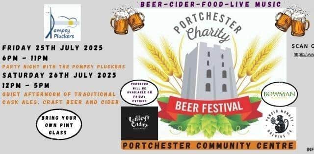 Portchester Charity Beer Festival 2025!