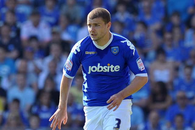 Carl Dickinson was recruited by Steve Cotterill in August 2010 from Stoke for his first Pompey loan spell. Picture: Steve Reid