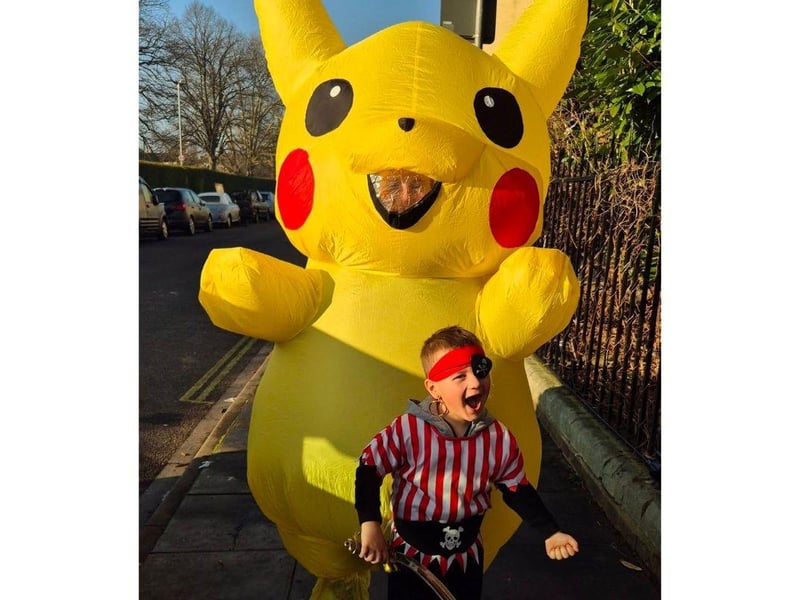 These two youngsters look amazing as they head to school for World Book Day.