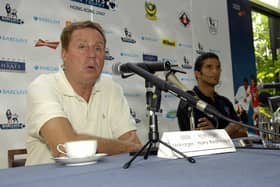 Former Pompey boss Harry Redknapp, left, with David James during their Pompey days. PICTURE: WILL CADDY