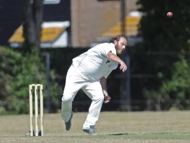 John Creamer top scored for Portsmouth Community in their HPL loss to Emsworth 2nds that dashed their hopes of winning Regional P of the Hampshire District League. Picture Ian Hargreaves