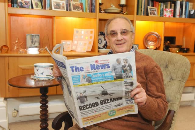 David Kett from Fareham, is a reader of The News, Portsmouth.

Picture: Sarah Standing (271020-6876)