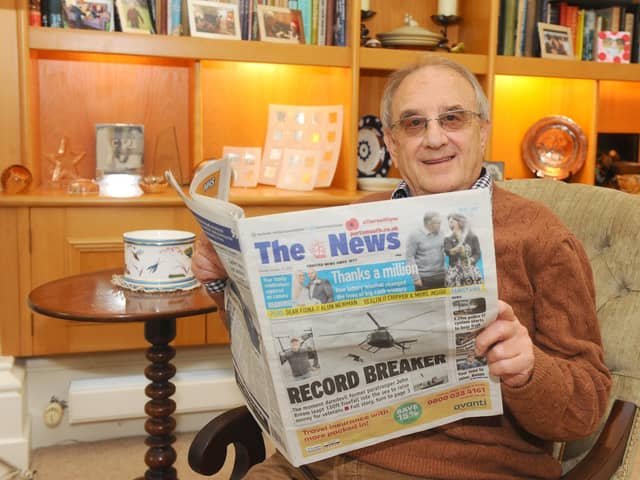 David Kett from Fareham, is a reader of The News, Portsmouth.

Picture: Sarah Standing (271020-6876)
