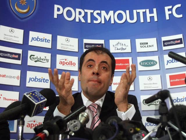 Andrew Andronikou arrived as joint-administrator of Pompey in February 2010. Picture: Lewis Whyld/PA Wire