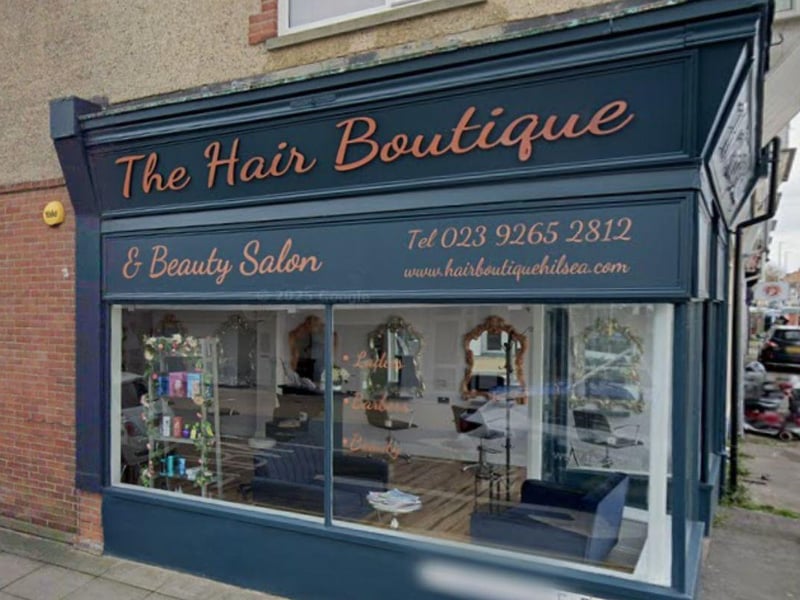 The Hair Boutique and Beauty Salon on London Road, Hilsea, was the favourite of five of our readers.
