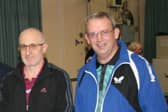 Roger Winkworth, left, and John Taylor were unbeaten as Cowplain Cocktails beat Knowle Rovers in the Portsmouth Table Tennis League.