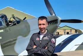 Squadron Leader Mark Long. Photo: RAF