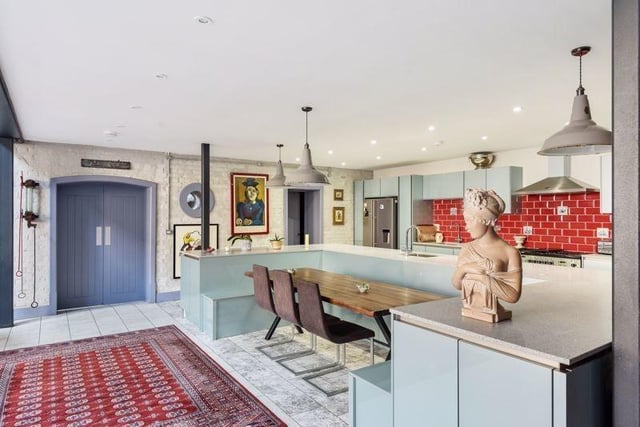 This two-bedroom detached house, situated in a Grade II listed building, is on the market at a guide price of £1,250,000. It is listed by Taylor Hill & Bond, Titchfield.