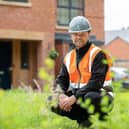 Sam Hodgson oversees the Forest Walk site in Whiteley