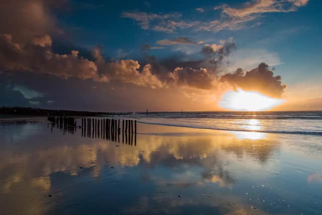 Stormy clouds with sun rays Picture: Julian Gazzard