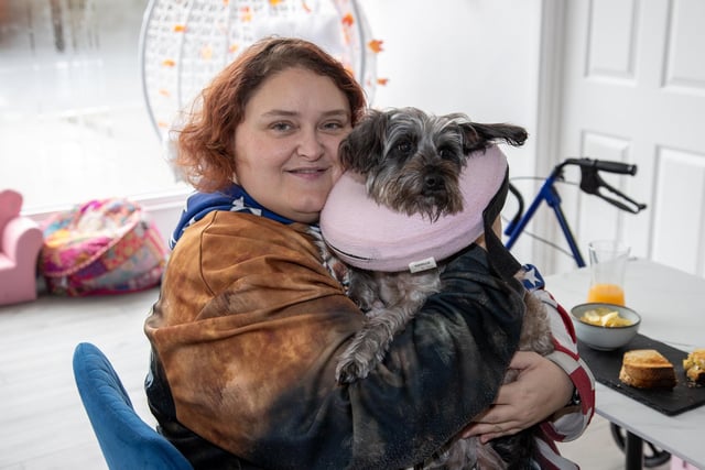 Chloe Wheeler and her family have opened a dog friendly cafe in Southsea, offering a host of dog related activities and refreshments for their owners.

Pictured - Pom Pom with owner Maryanne

Photos by Alex Shute