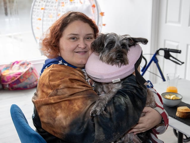 Chloe Wheeler and her family have opened a dog friendly cafe in Southsea, offering a host of dog related activities and refreshments for their owners.

Pictured - Pom Pom with owner Maryanne

Photos by Alex Shute