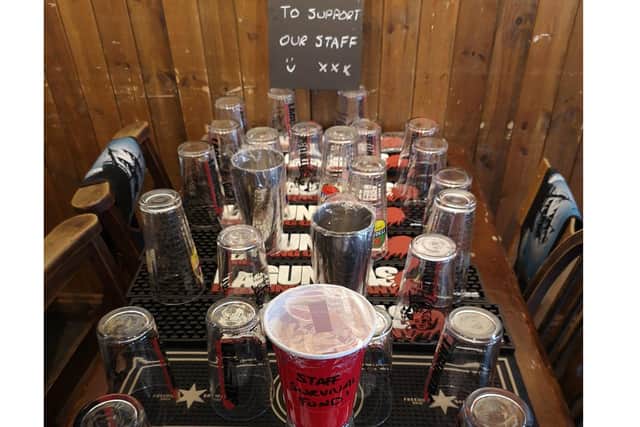 Looking to set up a little pub at home for isolation? We even have some cocktail kits if you fancy trying your hand at some cocktail inventions.
Well you can grab some glasses,beer mats and kits for that authentic feel while also supporting our staff here at LJR
Stick whatever cash you can afford in the pot to help our crew get through. It will all go to our hourly paid staff.
Picture: The Lord John Russell/Chris Vaux