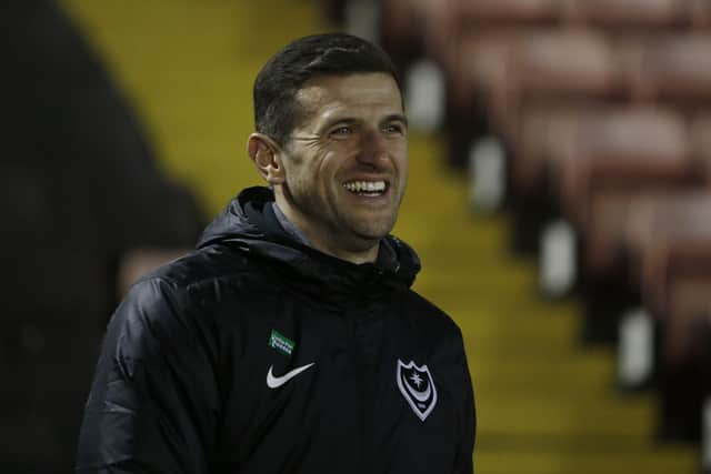 Pompey boss John Mousinho