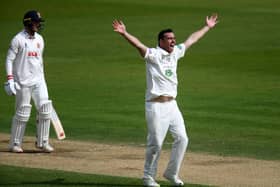 Kyle Abbott has only played three one-day games since his last Hampshire appearance in September 2019. Photo by Harry Trump/Getty Images.