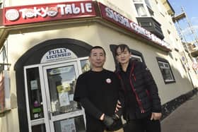 Tokyo Table has opened up in Castle Road, Southsea.Pictured is: Owners Tom Yang and Sue Wang.Picture: Sarah Standing (121124-5546)