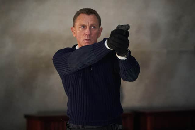 Daniel Craig as James Bond in No Time To Die. Photo by MGM/Eon/Danjaq/UPI/Kobal/Shutterstock