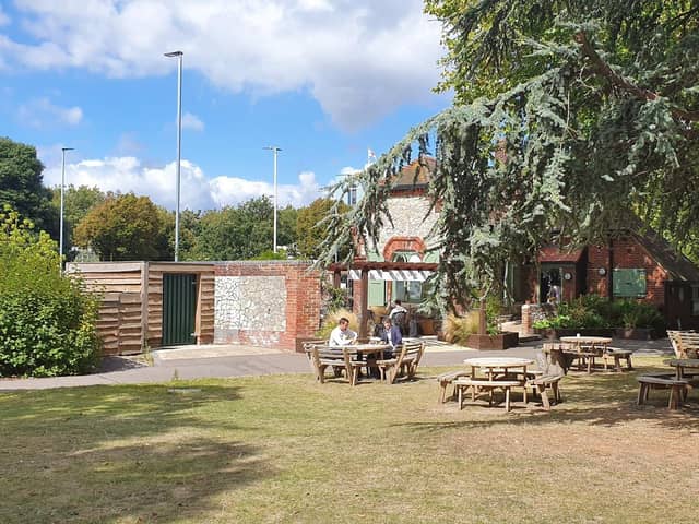 Cafe in the Park in Victoria Park, Portsmouth. Picture: The Society of St James