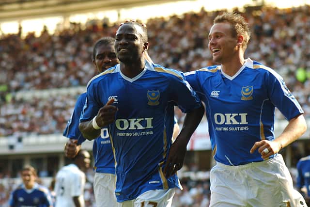 John Utaka departed Fratton Park in January 2011 after three-and-a-half seasons with the club. Picture: Neal Simpson