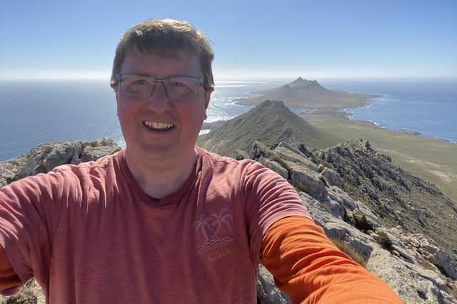 Andrew Pollard, 44, who is a sixth-generation Falkland Islander. He was born in West Yorkshire and moved to the Falklands when he was seven years old. Falkland Islanders have spoken of their gratitude for "freedom" to mark the 40th anniversary of British forces landing on the Islands as part of its recapture from Argentina in 1982.