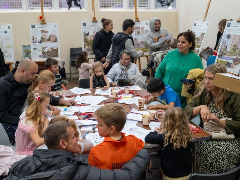 Families turned out to enjoy Halloween fun at a free community event organised by Portsmouth City Council.
